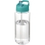 H2O Active® Octave Tritan™ 600 ml Sportflasche mit Ausgussdeckel Transparant/aqua blauw
