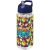 H2O Active® Octave Tritan™ 600 ml Sportflasche mit Ausgussdeckel transparant/blauw