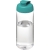 H2O Active® Octave Tritan™ 600-ml-Sportflasche mit Klappdeckel Transparant/aqua blauw