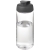 H2O Active® Octave Tritan™ 600-ml-Sportflasche mit Klappdeckel transparant/grijs