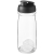H2O Active® Pulse 600 ml Shakerflasche Zwart/ Transparant
