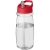 H2O Active® Pulse 600 ml Sportflasche mit Ausgussdeckel transparant/rood