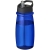 H2O Active® Pulse 600 ml Sportflasche mit Ausgussdeckel blauw/zwart