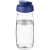 H2O Active® Pulse 600 ml Sportflasche mit Klappdeckel transparant/blauw