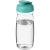 H2O Active® Pulse 600 ml Sportflasche mit Klappdeckel Transparant/aqua blauw