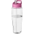H2O Active® Tempo 700 ml Sportflasche mit Ausgussdeckel Transparant/roze
