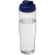 H2O Active® Tempo 700 ml Sportflasche mit Klappdeckel transparant/blauw