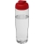 H2O Active® Tempo 700 ml Sportflasche mit Klappdeckel transparant/rood
