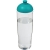 H2O Active® Tempo 700 ml Sportflasche mit Stülpdeckel Transparant/ Aqua blauw