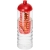 H2O Active® Treble 750 ml Flasche mit Kuppeldeckel und Infusor transparant/ rood