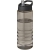 H2O Active® Treble 750 ml Sportflasche mit Ausgussdeckel Charcoal/ Zwart