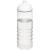H2O Active® Treble 750 ml Sportflasche mit Kuppeldeckel transparant/ wit