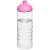 H2O Active® Treble 750 ml Sportflasche mit Kuppeldeckel Transparant/ Roze