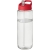 H2O Active® Vibe 850 ml Sportflasche mit Ausgussdeckel transparant/rood