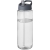 H2O Active® Vibe 850 ml Sportflasche mit Ausgussdeckel Transparant/Storm Grey