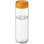 H2O Active® Vibe 850 ml Sportflasche mit Drehdeckel transparant/oranje