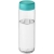 H2O Active® Vibe 850 ml Sportflasche mit Drehdeckel Transparant/aqua blauw