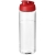 H2O Active® Vibe 850 ml Sportflasche mit Klappdeckel transparant/rood
