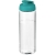 H2O Active® Vibe 850 ml Sportflasche mit Klappdeckel Transparant/aqua blauw