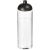 H2O Active® Vibe 850 ml Sportflasche mit Kuppeldeckel transparant/ zwart
