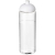 H2O Active® Vibe 850 ml Sportflasche mit Kuppeldeckel transparant/ wit