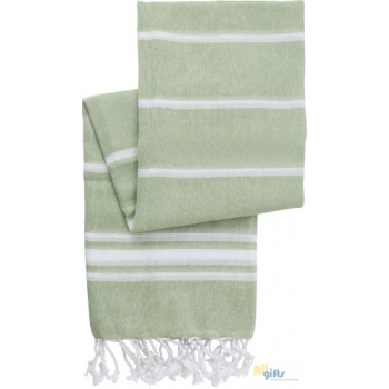 Bild des Werbegeschenks:Hamman-Handtuch aus 100% Baumwolle Riyad