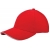 Heavy Brushed Cap rood/wit