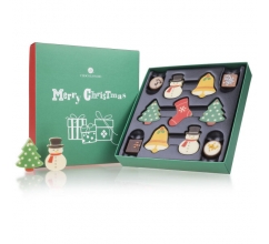Holly Jolly Xmas XL - Pralines en chocolade Kerstchocolade bedrucken