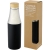 Hulan 540 ml Kupfer-Vakuum Isolierflasche mit Bambusdeckel zwart