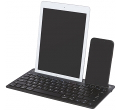 Hybrid toetsenbord voor meerdere apparaten met standaard bedrucken