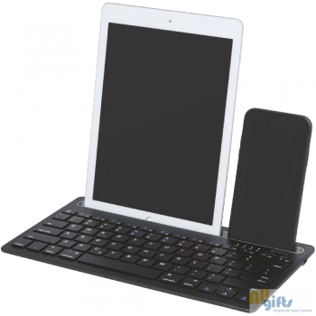 Bild des Werbegeschenks:Hybrid toetsenbord voor meerdere apparaten met standaard
