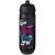 HydroFlex™ 750 ml Squeezy Sportflasche zwart/zwart