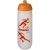 HydroFlex™ Clear 750 ml Squeezy Sportflasche Oranje/Frosted transparant