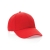 Impact 6 Panel Kappe aus 280gr rCotton mit AWARE™ Tracer rood