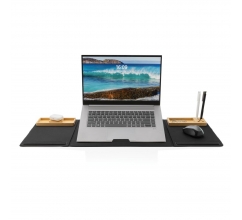 Impact AWARE RPET faltbare Desk-Organizer mit Laptop-Ständer bedrucken