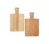 InSideOut 2er-Pack kleine Tapas-Tabletts aus Holz