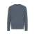 Iqoniq Denali ungefärbt. Rundhals-Sweater aus recycelter BW heather navy