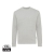 Iqoniq Denali ungefärbt. Rundhals-Sweater aus recycelter BW heather grey