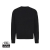 Iqoniq Kruger Relax-Rundhals-Sweater aus recycelt. Baumwolle zwart