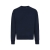 Iqoniq Kruger Relax-Rundhals-Sweater aus recycelt. Baumwolle donkerblauw