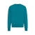 Iqoniq Kruger Relax-Rundhals-Sweater aus recycelt. Baumwolle verdigris