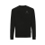 Iqoniq Zion Rundhals-Sweater aus recycelter Baumwolle zwart