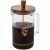 Ivorie 600 ml Kaffeebereiter Transparant/Hout