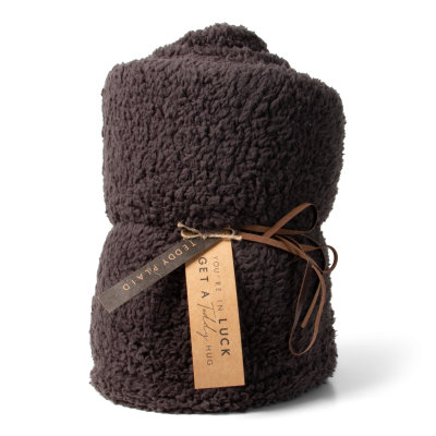 Bild des Werbegeschenks:JENS Living Teddy Plaid Antraciet