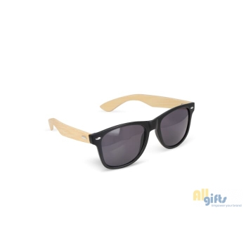 Bild des Werbegeschenks:Justin RPC-Sonnenbrille mit Bambus UV400