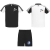 Juve Sport-Set Unisex  wit/zwart