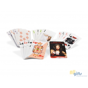 Bild des Werbegeschenks:Kaartspel met eigen speelzijde
