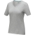 Kawartha T-Shirt für Damen mit V-Ausschnitt grijs gemeleerd