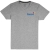 Kawartha T-Shirt für Herren mit V-Ausschnitt grijs gemeleerd
