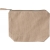 Kosmetiktasche aus recycelter Baumwolle (180 g/m²) Cressida khaki (ecru)